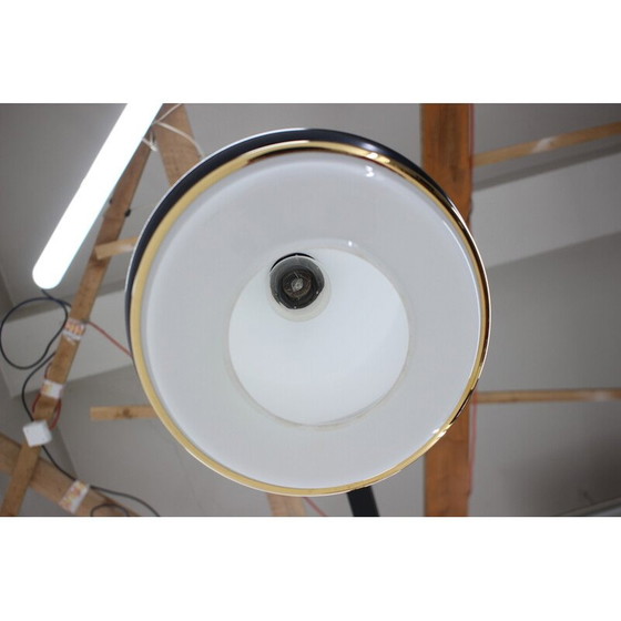 Image 1 of Lampe suspendue vintage en verre, Tchécoslovaquie, années 1970