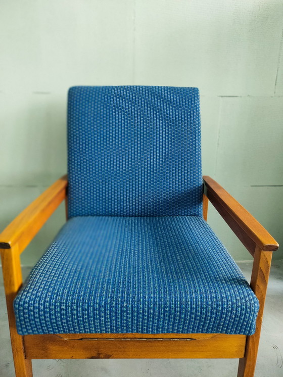 Image 1 of Fauteuil vintage des années 60 (hauteur réglable)