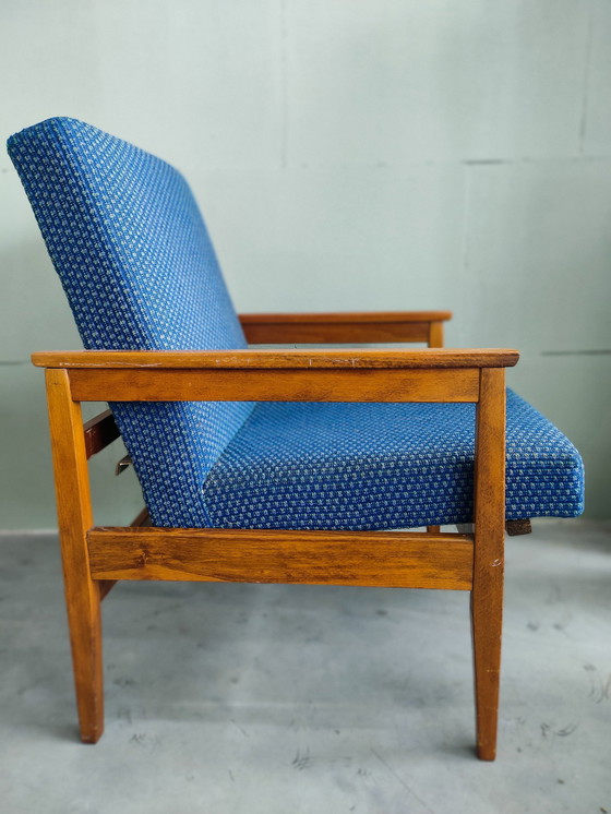 Image 1 of Fauteuil vintage des années 60 (hauteur réglable)