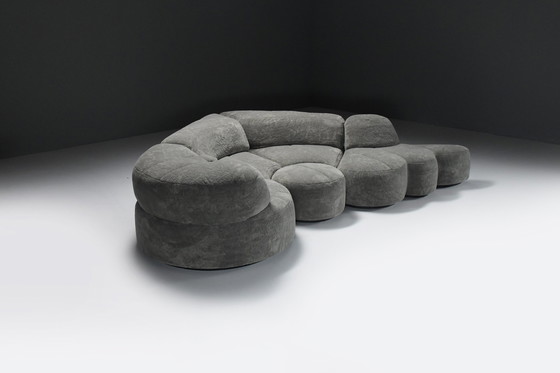 Image 1 of Ultra Rare Paysage - Landscape Sofa By Hans Hopfer For Roche Bobois France 1978