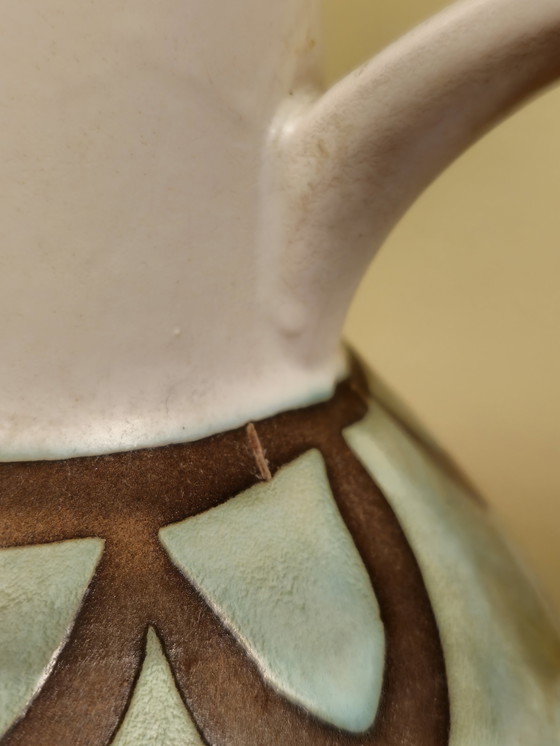 Image 1 of Vintage West Germany Ear Vase Vase