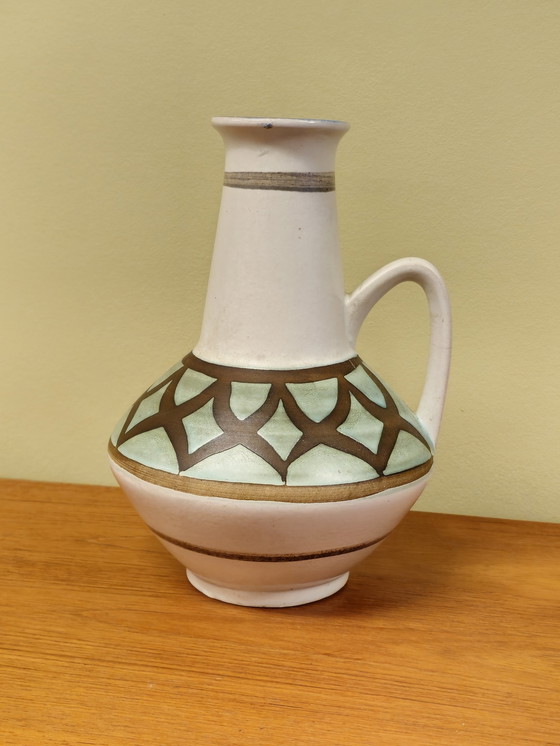 Image 1 of Vintage West Germany Ear Vase Vase