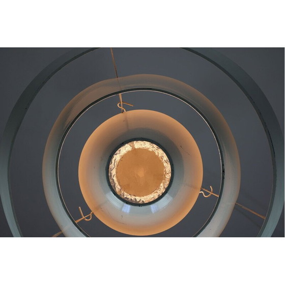 Image 1 of Plafonnier industriel en cascade Mid Century danois