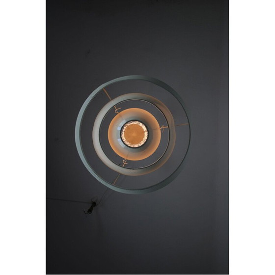 Image 1 of Plafonnier industriel en cascade Mid Century danois