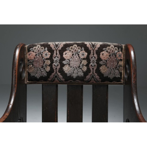 Image 1 of Fauteuil rustique moderniste vintage 1920s