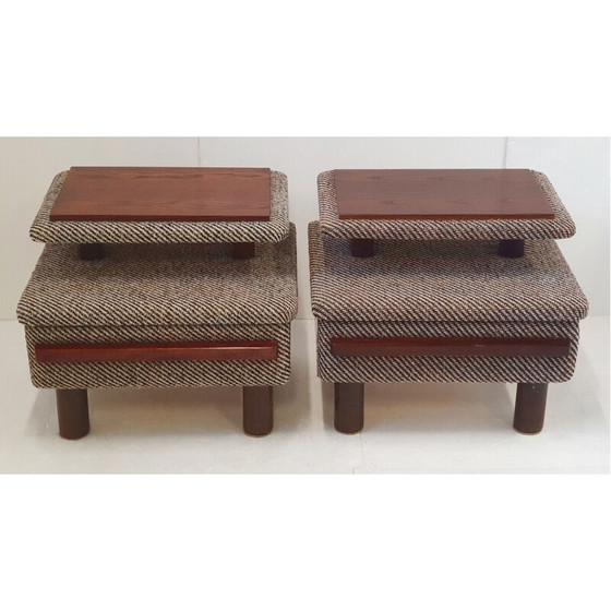 Image 1 of Paire de tables de nuit vintage, 1960