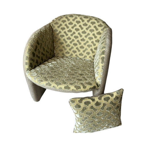 Fauteuil vintage 'Ben' par Pierre Paulin pour Artifort 'Newly upholstered', Pays-Bas 1980S