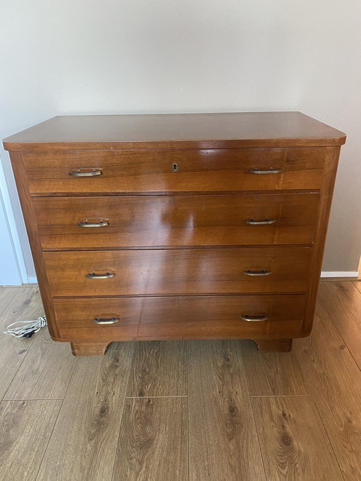 Commode Vintage Commode Cabinet à Tiroirs Vintage 60s