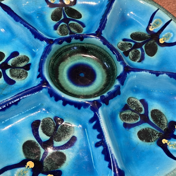 Image 1 of Bol Seveen Flora Faenza Gouda Ceramics