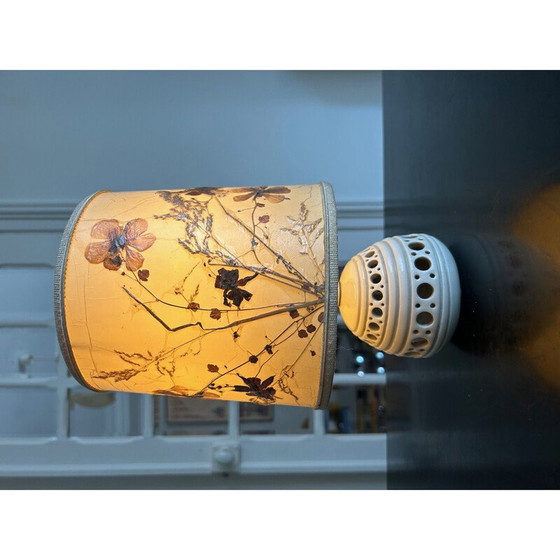 Image 1 of Lampe vintage en céramique émaillée de Jean Chatoney