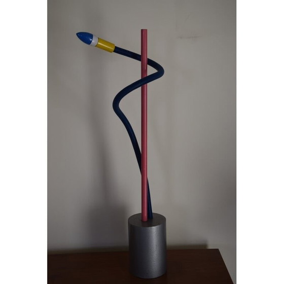 Image 1 of Lampe vintage De Lucchi Sinerpica, 1980