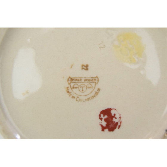 Image 1 of Ensemble de 4 boîtes en céramique vintage de Ditmar Urbach, Tchécoslovaquie, années 1930