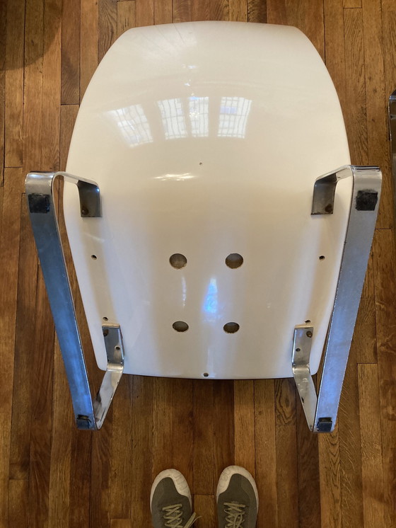 Image 1 of Paire De Fauteuil Attribué À Joe Colombo Années 60 70. En Très Bel État.