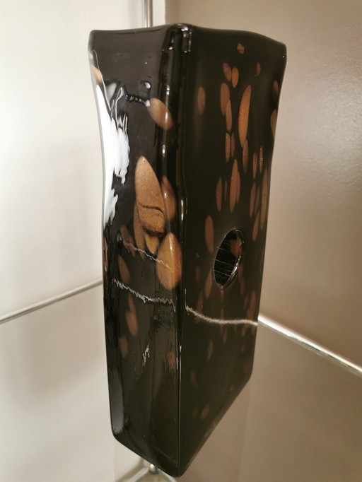 Vase En Verre Soufflé De Murano Années 70/80