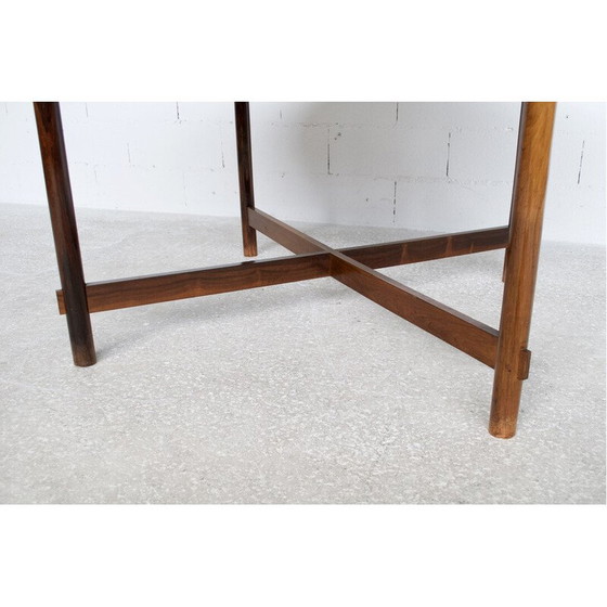 Image 1 of Table vintage en palissandre brésilien par Sao Polo, 1960