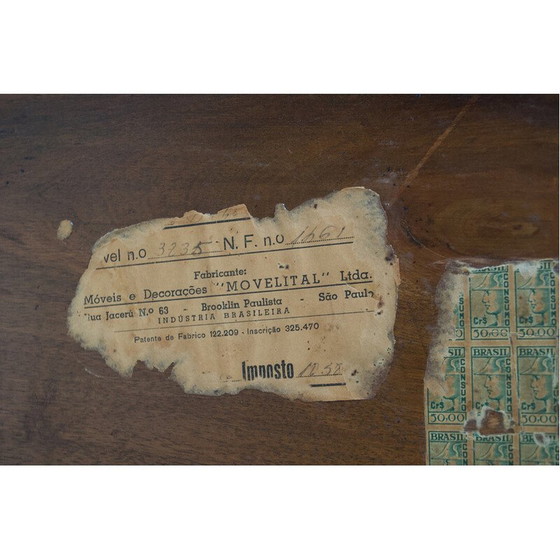 Image 1 of Table vintage en palissandre brésilien par Sao Polo, 1960