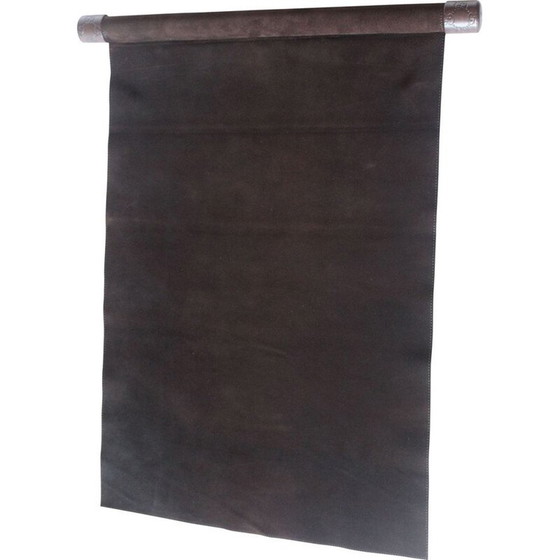 Image 1 of Présentoir vintage gucci en cuir daim marron