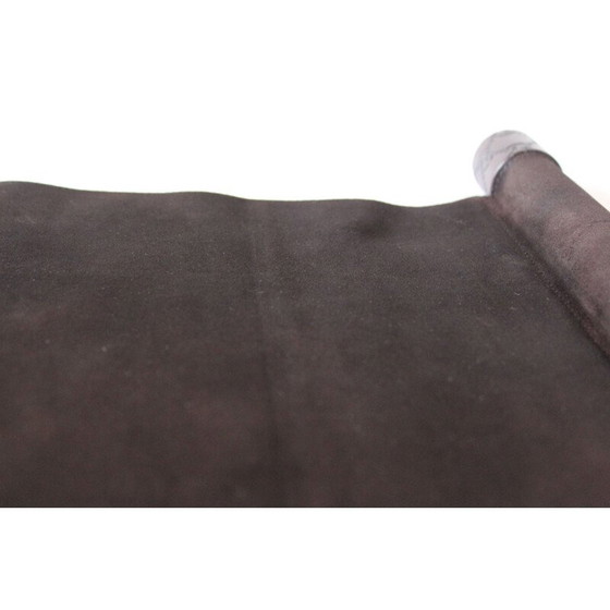 Image 1 of Présentoir vintage gucci en cuir daim marron