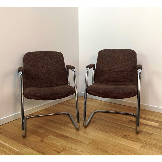 Image 1 of Paire de chaises vintage Brm