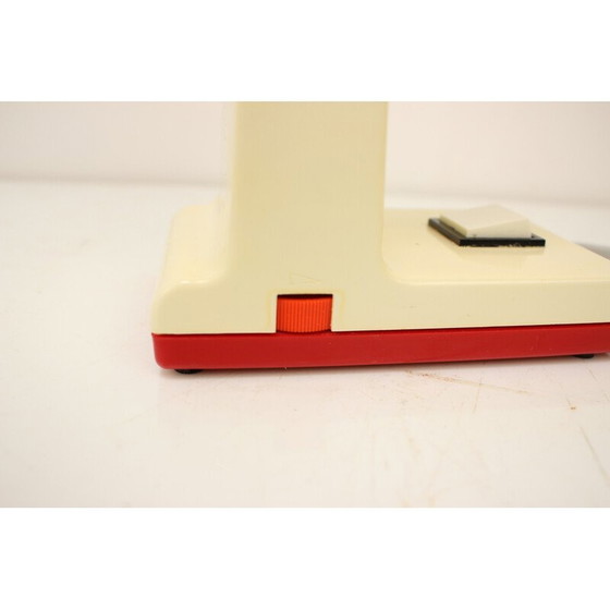 Image 1 of Ventilateur de table vintage en métal et plastique par Stroj Smalt, Tchécoslovaquie 1960