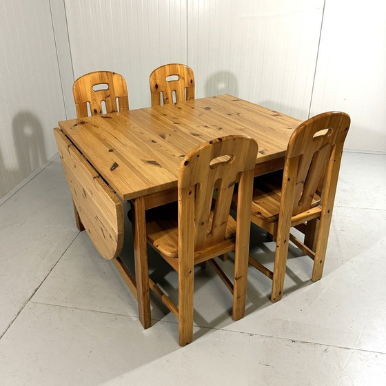 Image 1 of Karin Mobring Grande table à manger suspendue Ikea 1970-80's