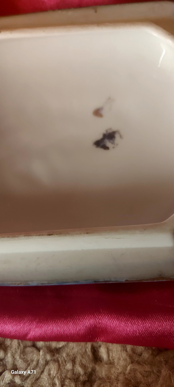 Image 1 of Petit Coffret En Porcelaine De Limoges 