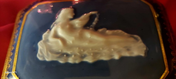 Image 1 of Petit Coffret En Porcelaine De Limoges 