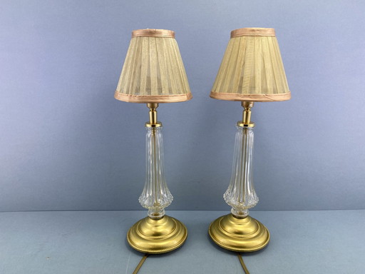  2 Lampes de table, lampes de chevet, lampes de bureau