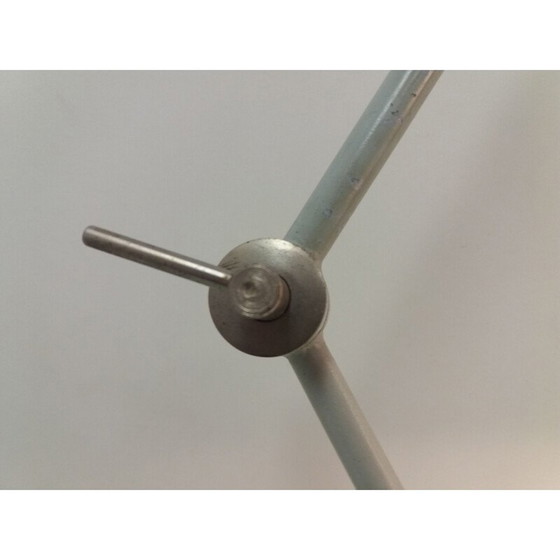 Image 1 of Lampe de table ajustable en métal industriel vintage, Tchécoslovaquie 1960