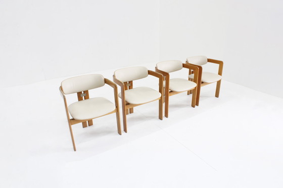 Image 1 of Pamplona Dining Chairs By Augusto Savini For Pozzi Italy 1965, Set Of 4