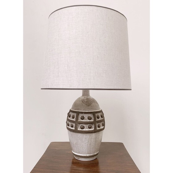 Image 1 of Lampe de table vintage en céramique, Belgique