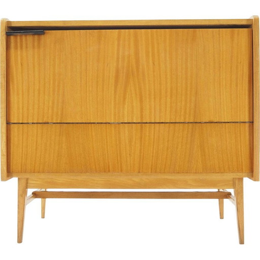 Meuble de rangement vintage, tchèque 1960