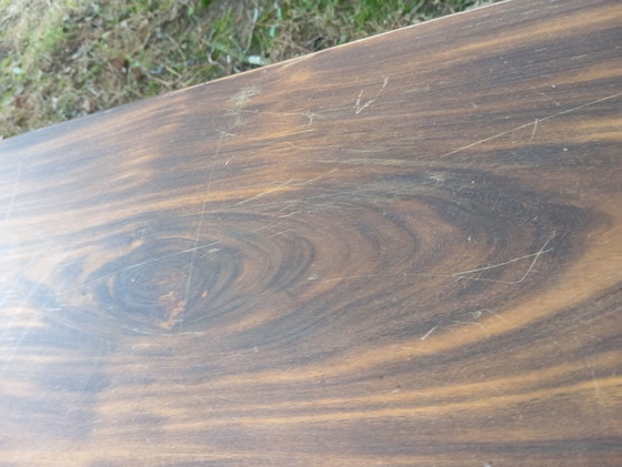 Image 1 of Paire De Bancs 2 M Bois Massif Vintage 1950