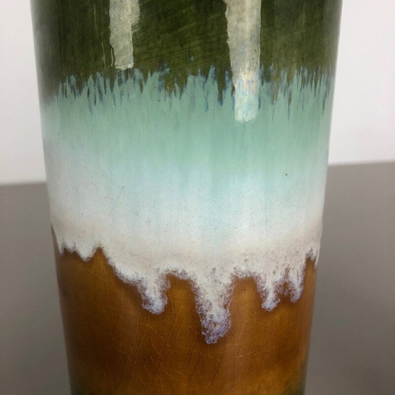 Image 1 of Ensemble de 3 vases en céramique vintage par Scheurich, Allemagne 1970