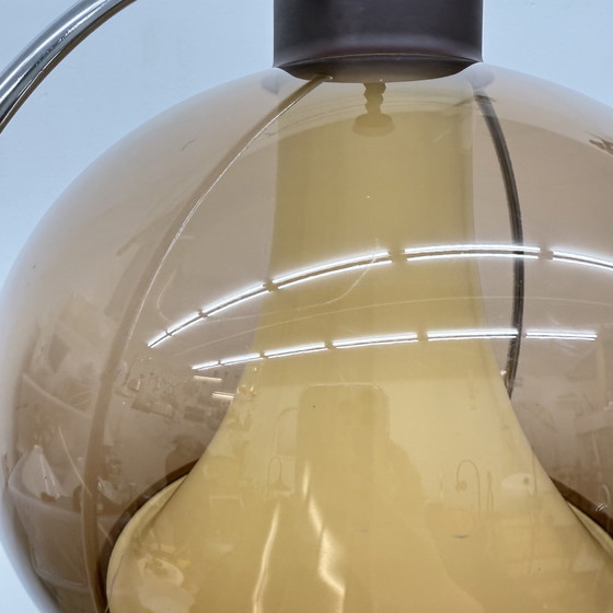 Image 1 of Lampe suspendue de l'ère spatiale Champignon Vintage 1970S