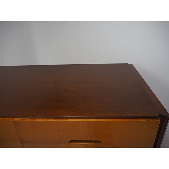 Image 1 of Commode vintage en bois, Tchécoslovaquie 1960