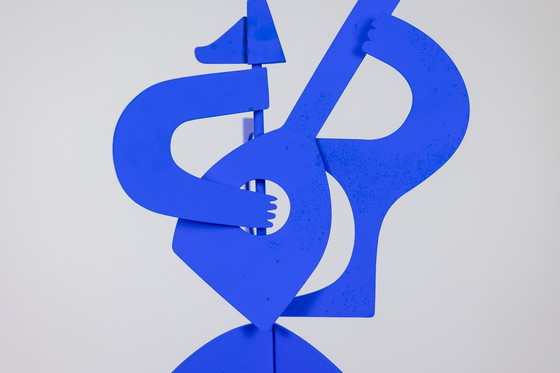 Image 1 of Antonine De Saint Pierre. Sculpture « Mr Guitare ». Contemporain.