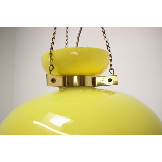 Image 1 of Lustre en verre vintage, Allemagne 1970