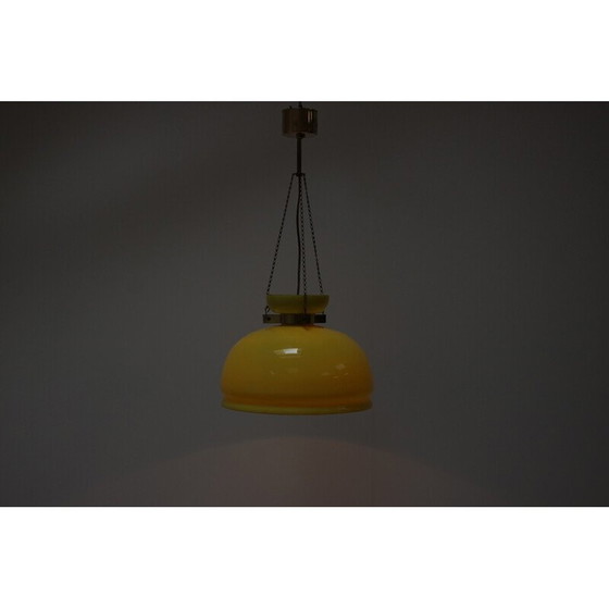 Image 1 of Lustre en verre vintage, Allemagne 1970