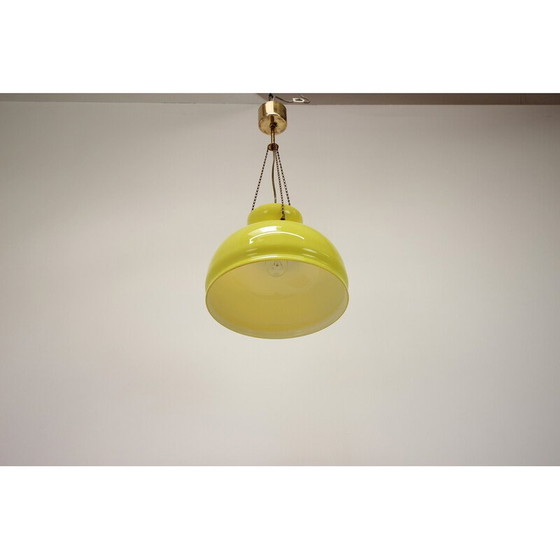 Image 1 of Lustre en verre vintage, Allemagne 1970