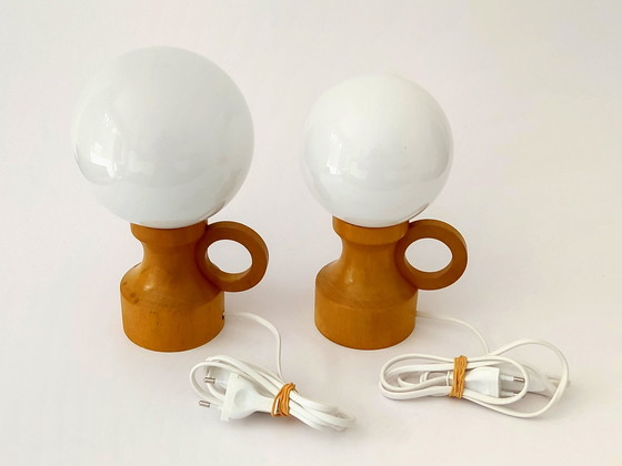 Image 1 of Set de lampes de table Scandinave 60s-70s