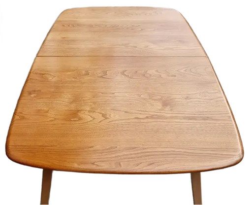 Mid Century Ercol Grand Windsor Table à manger à rallonge