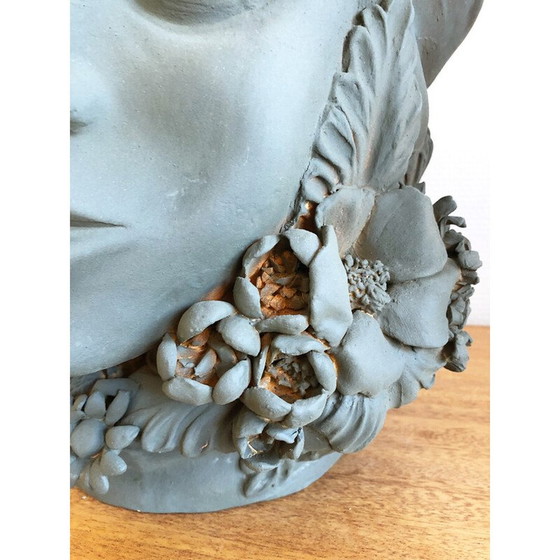 Image 1 of Vase vintage en terre cuite de Stefania Boemi, Sicile 2010s