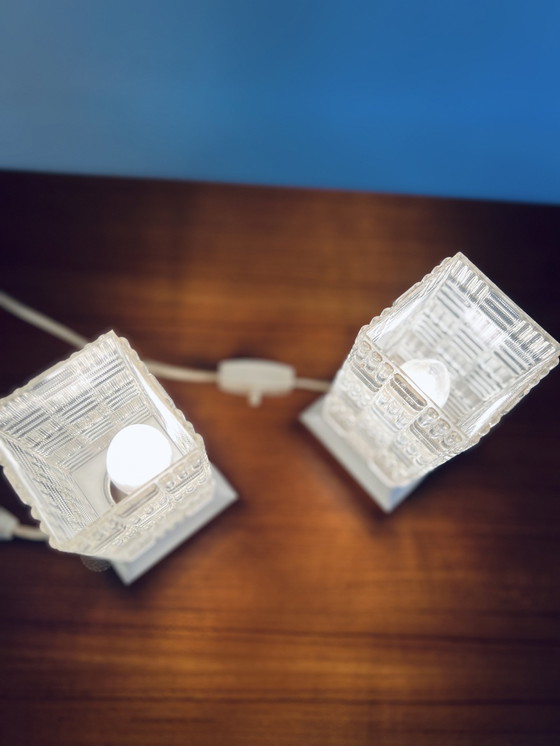 Image 1 of 2X lampe de chevet vintage