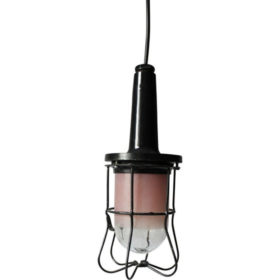 Image 1 of Suspension industrielle vintage de Prodryn - 1970