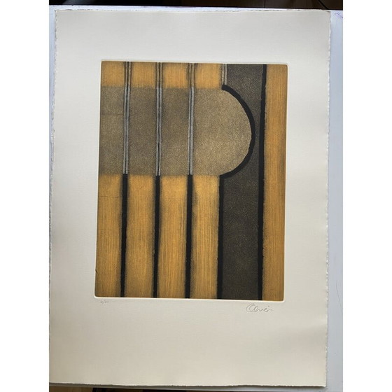 Image 1 of Lithographie vintage de Perry Oliver pour Poligrafa, Espagne 1999