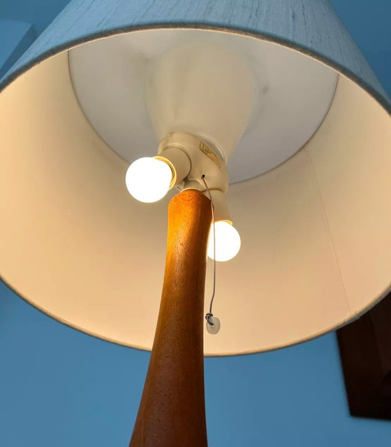 Image 1 of Lampe En Teck Édition Domus Années 70