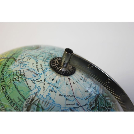 Image 1 of Globe terrestre vintage Scan Globe, Danemark 1972