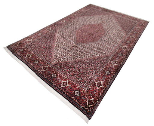 Tapis persan original noué à la main Bidjar Takab Très fin Noué 300 X 205 cm Top condition