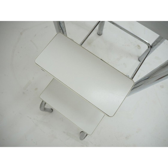 Image 1 of Escalier convertible chromé Mid Century, Italie années 1960